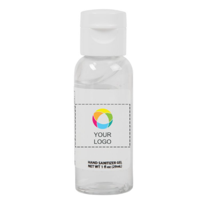 1 oz. Hand Sanitizer Gel Bottle