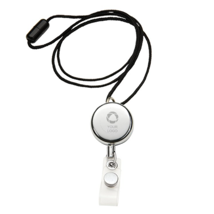 Dual Function Metal Badge Holder